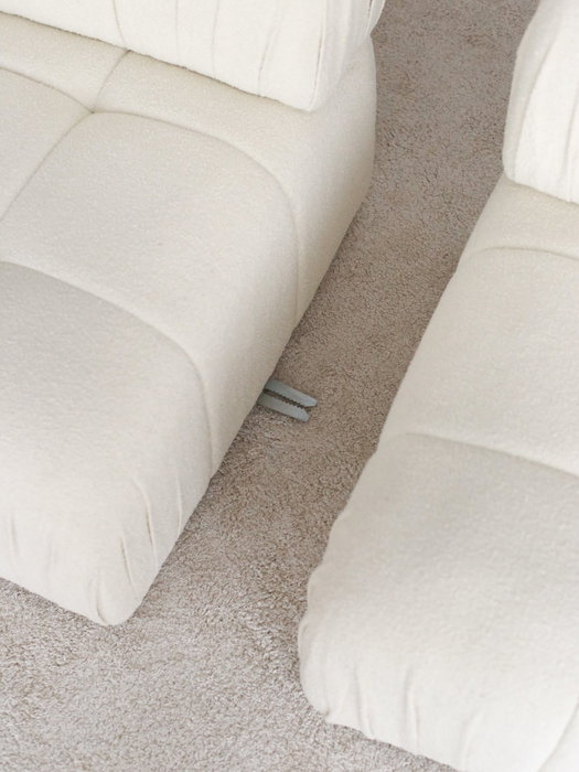Atelier Del Sofa Soli Sofá de 2 Plazas Blanco